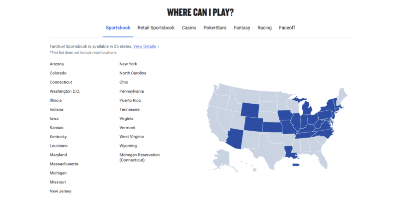 fanduel sportsbook all legal states