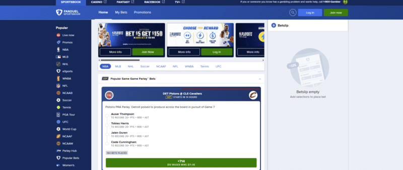 fanduel sportsbook