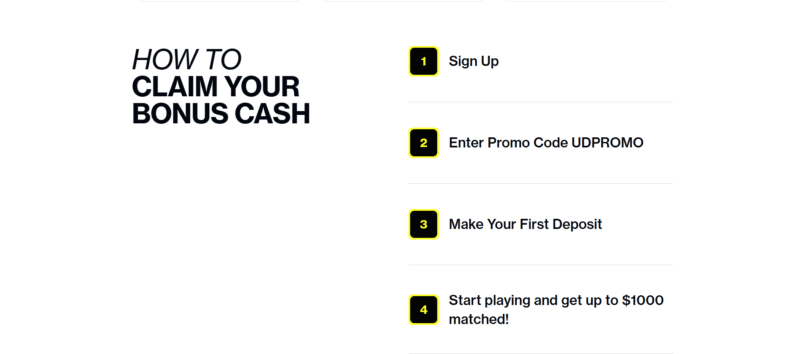 how to claim underdog promo